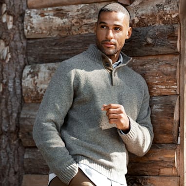 Henley under sweater online