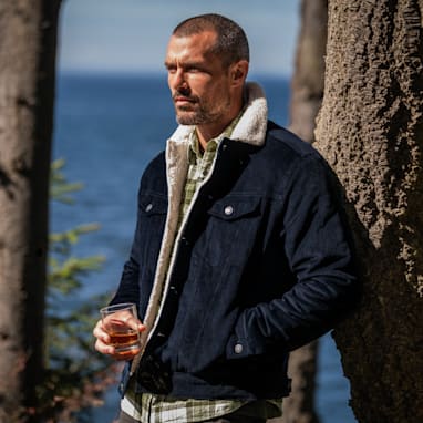 Wool lined corduroy jacket cheap
