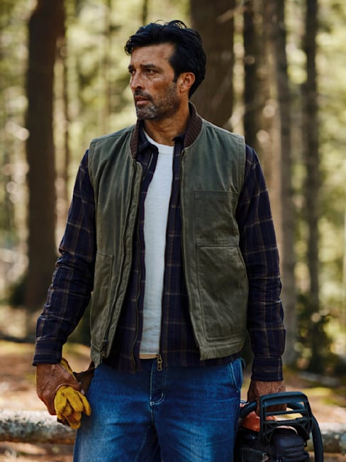 Waxed Ranch Vest Line of Trade | Bespoke Post