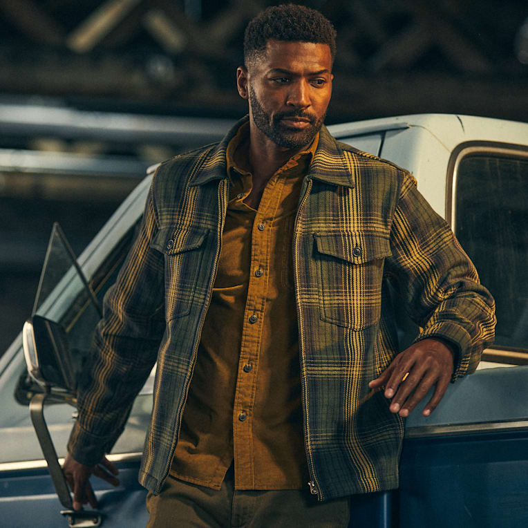 Line of Trade Logger Zip Jacket | Heavyweight Shirt Jacket Men