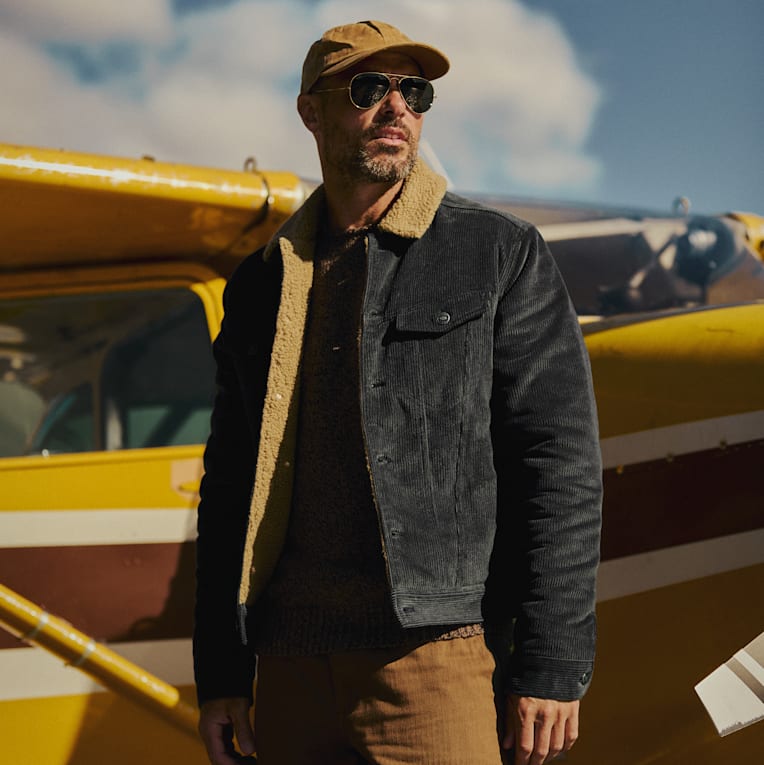 Line of Trade The Montana Denim Trucker Jacket | Men