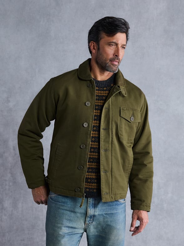Line of Trade N-1 Deck Jacket | Navy Deck Jacket | Bespoke Post