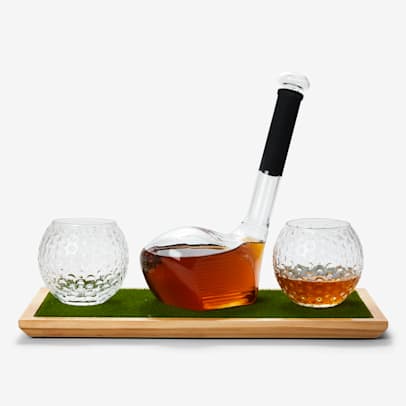 Golf Decanter Glass set