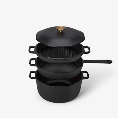 4-in-1 Cast Iron Stack
