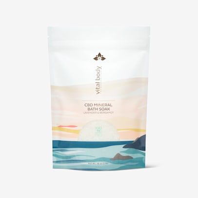 CBD Mineral Bath Soak, 100 mg