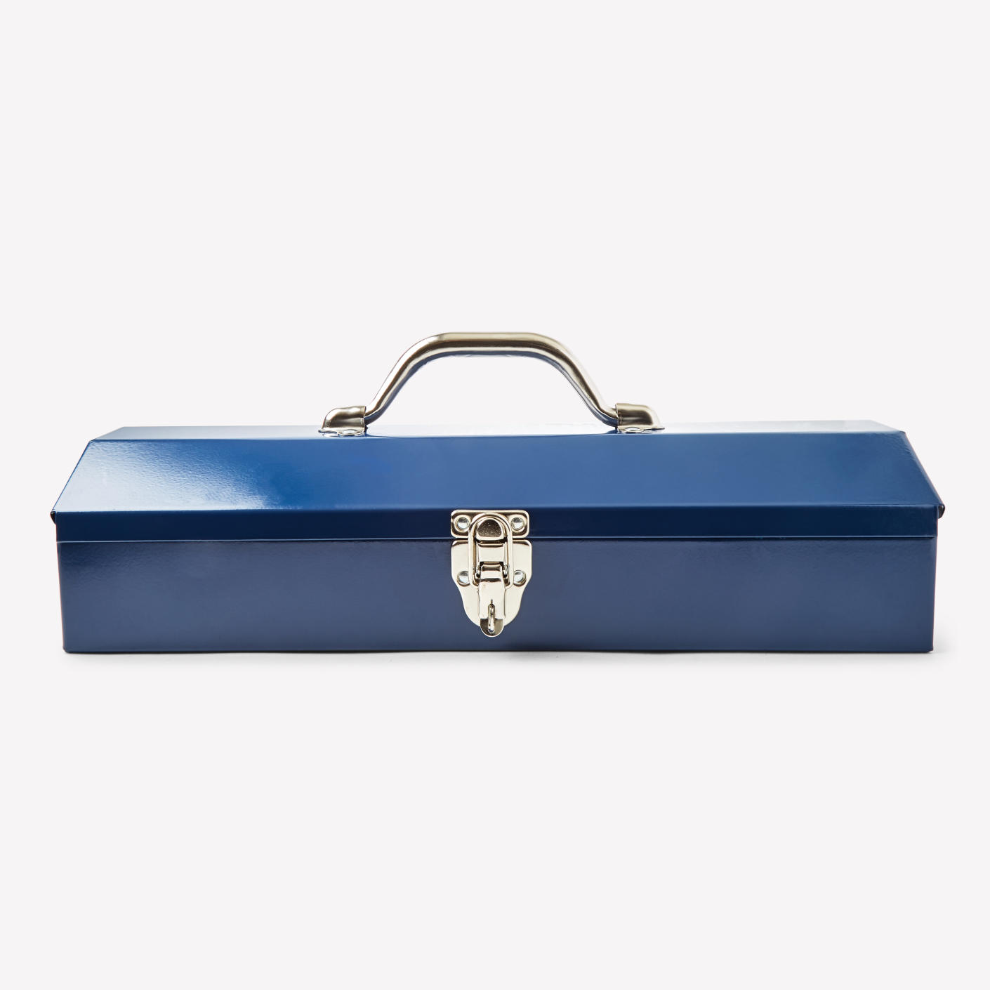 Pioneer Steel Classic Steel Toolbox, Navy Bespoke Post