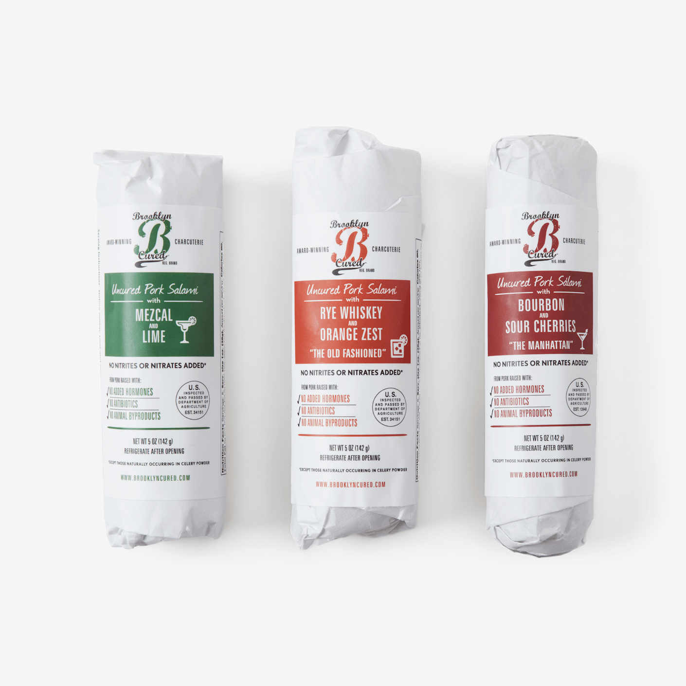 Brooklyn Cured Salami Sampler 3 Pack Bespoke Post