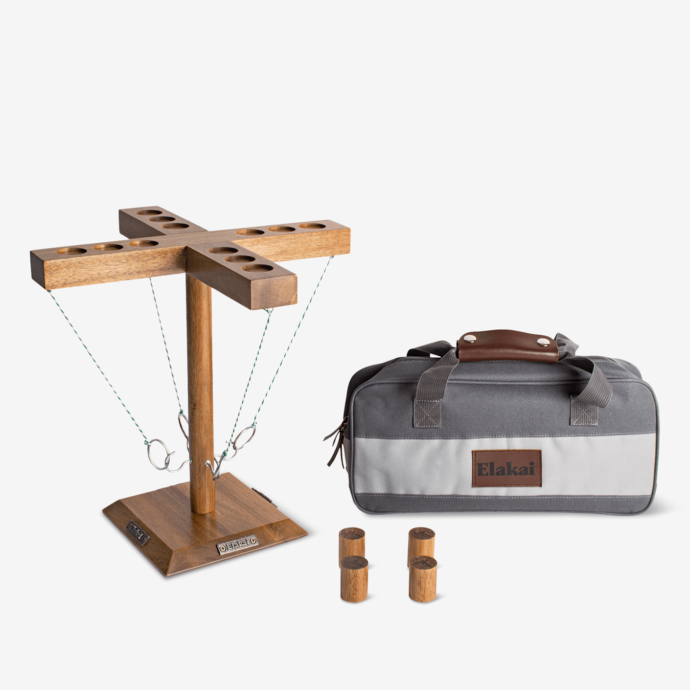 Elakai Outdoor 4 Person Table Top Hook and Ring | Bespoke Post