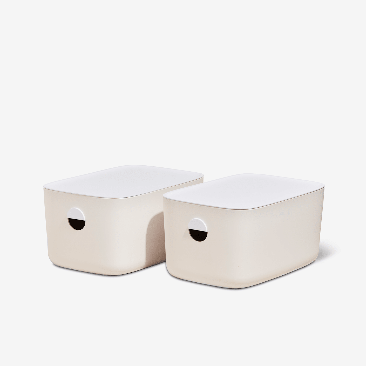 Open Spaces Large Storage Bins Set of Two Bespoke Post