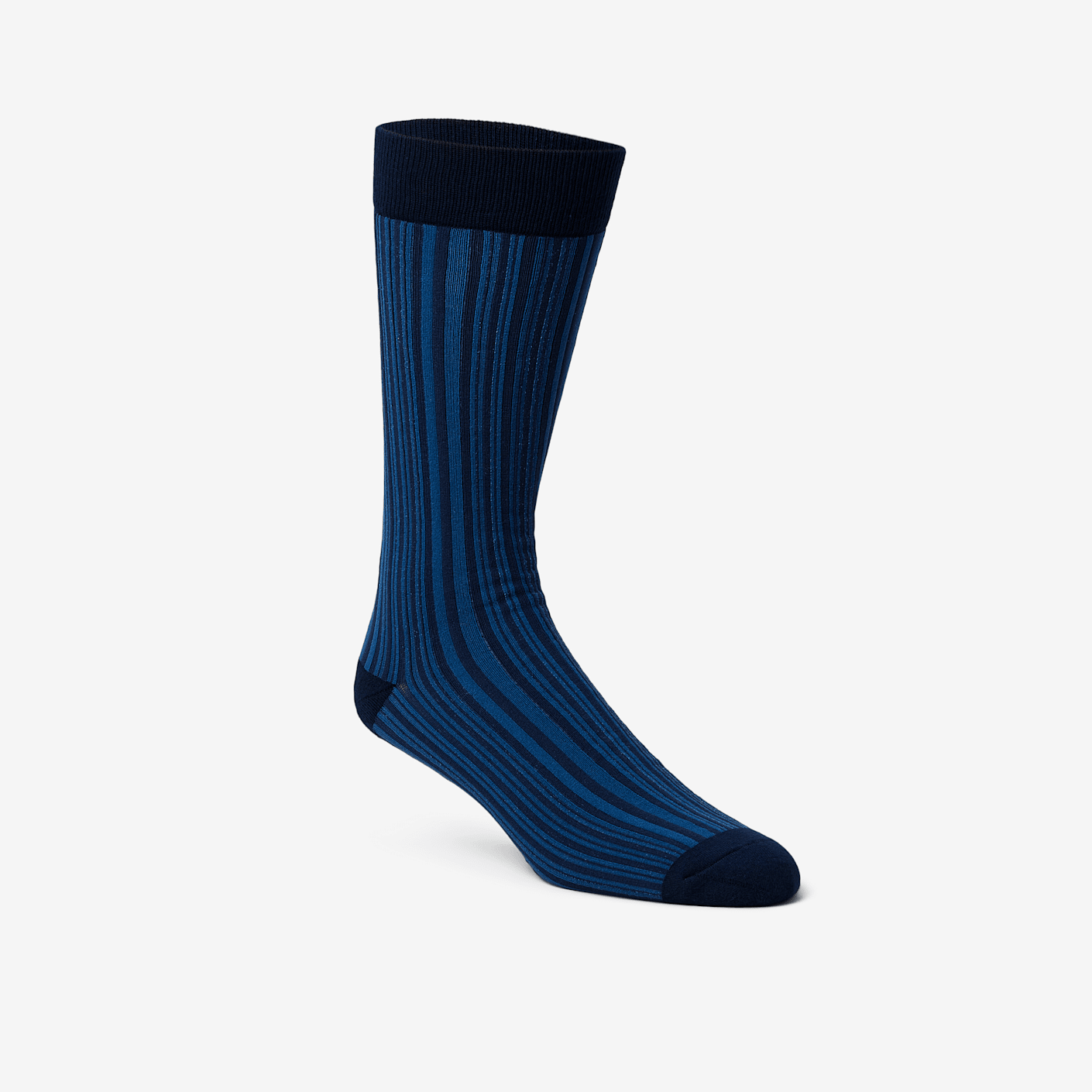 Richer Poorer Poplin Stripes Sock | Bespoke Post