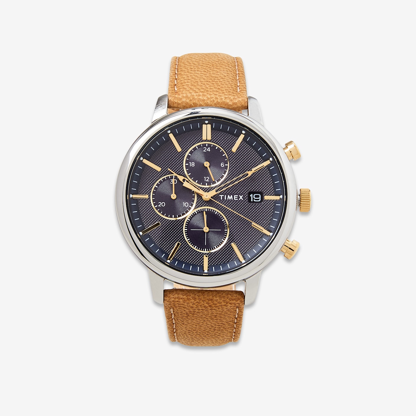 Timex Chicago Chronograph Leather Strap Watch | Bespoke Post