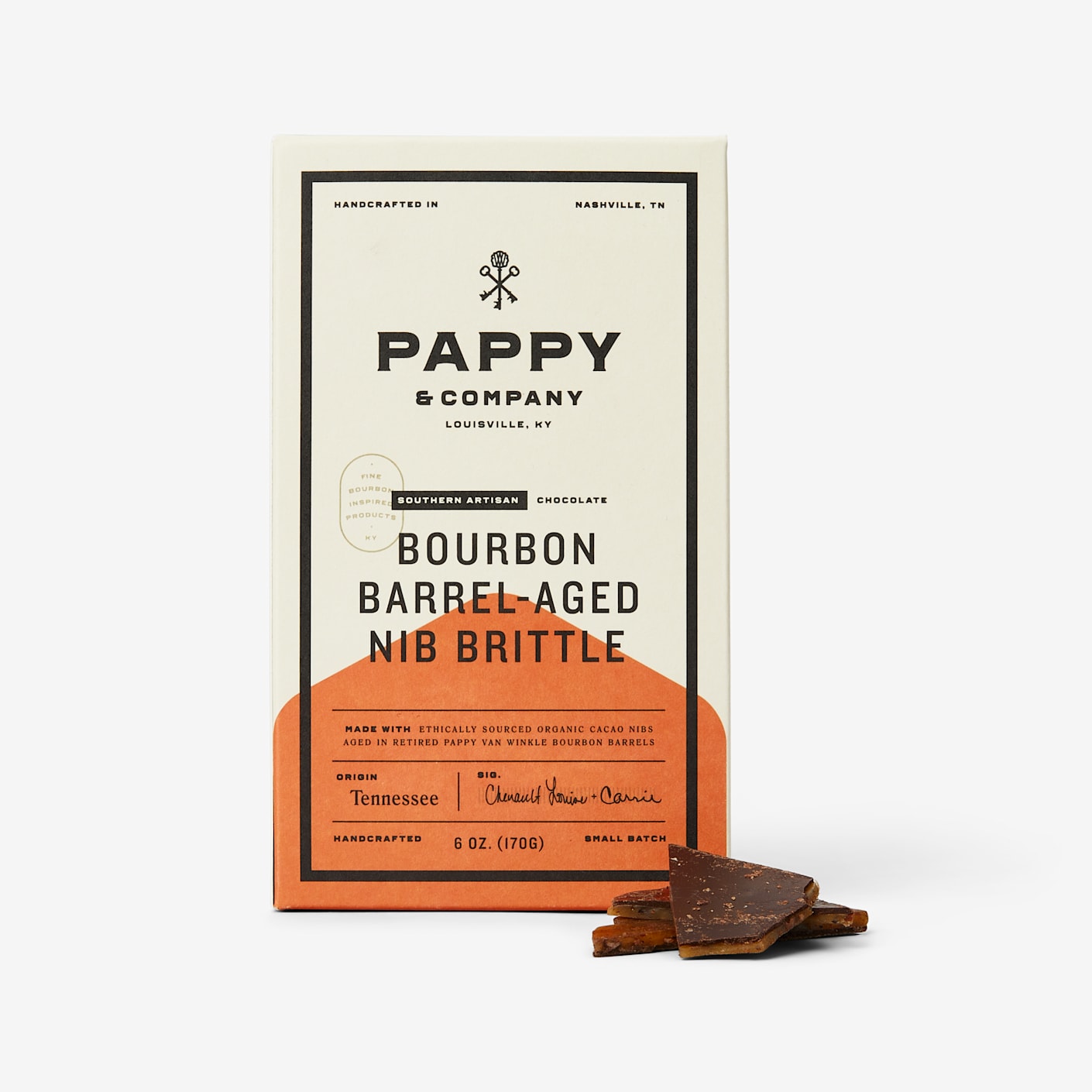 Pappy & Company Pappy Van Winkle Bourbon Nib Brittle Bespoke Post