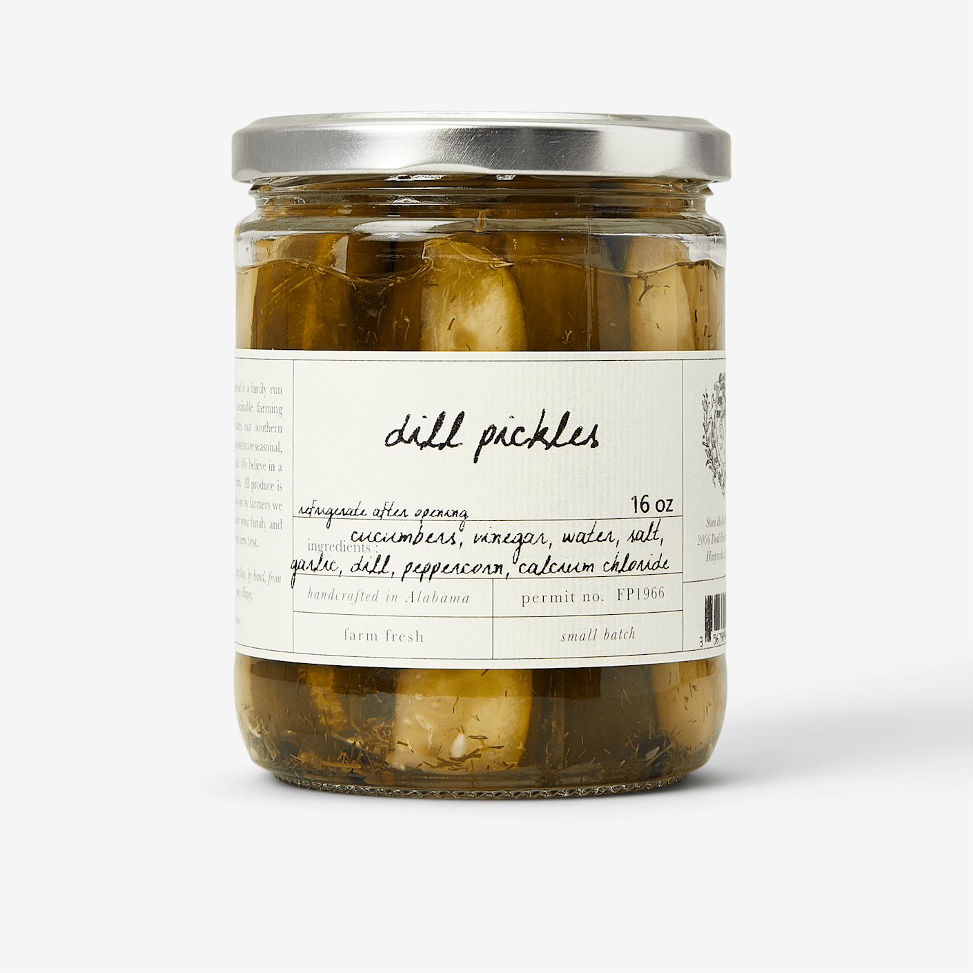 Stone Hollow Farmstead Dill Pickles Bespoke Post