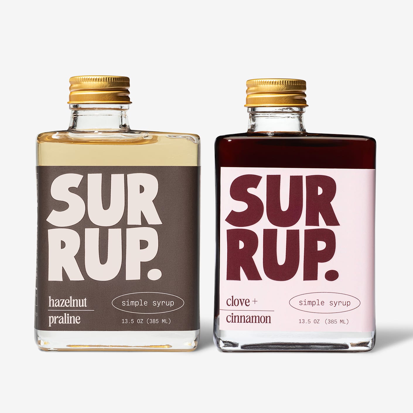 Surrup Whiskey Syrup Duo | Premium Cocktail Syrups | Bespoke Post