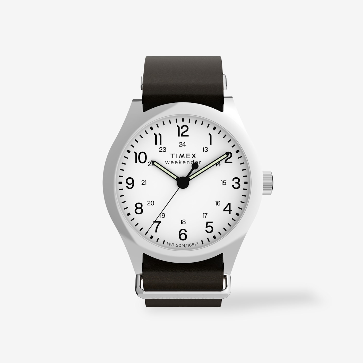 Timex Weekender 39mm Leather Strap Watch | Leather Watch | Bespoke Post