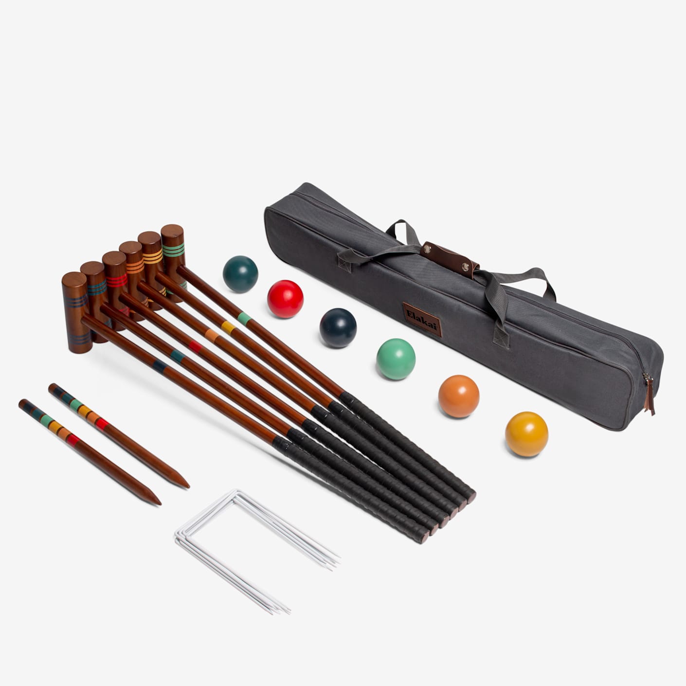 Elakai Outdoor Croquet | Wooden Croquet Set | Bespoke Post