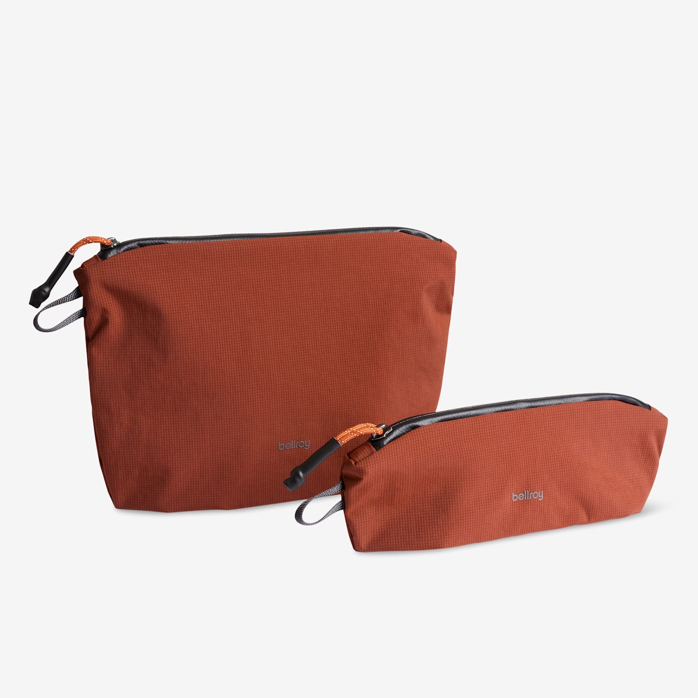 Bellroy Lite Pouch Duo - Astuccio E Borsetta Leggeri In Tessuto Riciclato - Clay (Terracotta) - 4