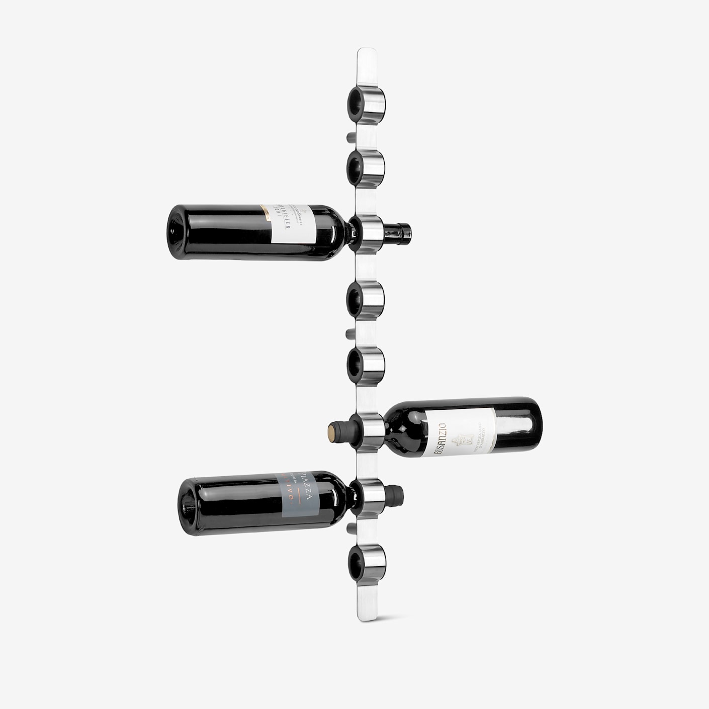 Blomus Stainless Steel Wall Mounted Wine Rack Bespoke Post