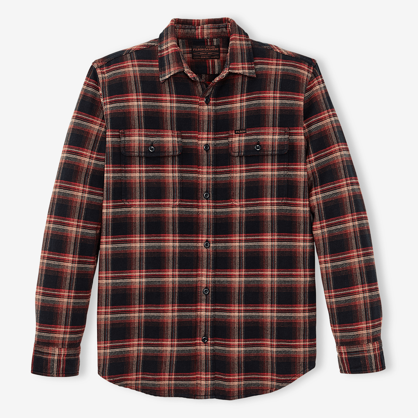 VINTAGE FLANNEL WORK SHIRT