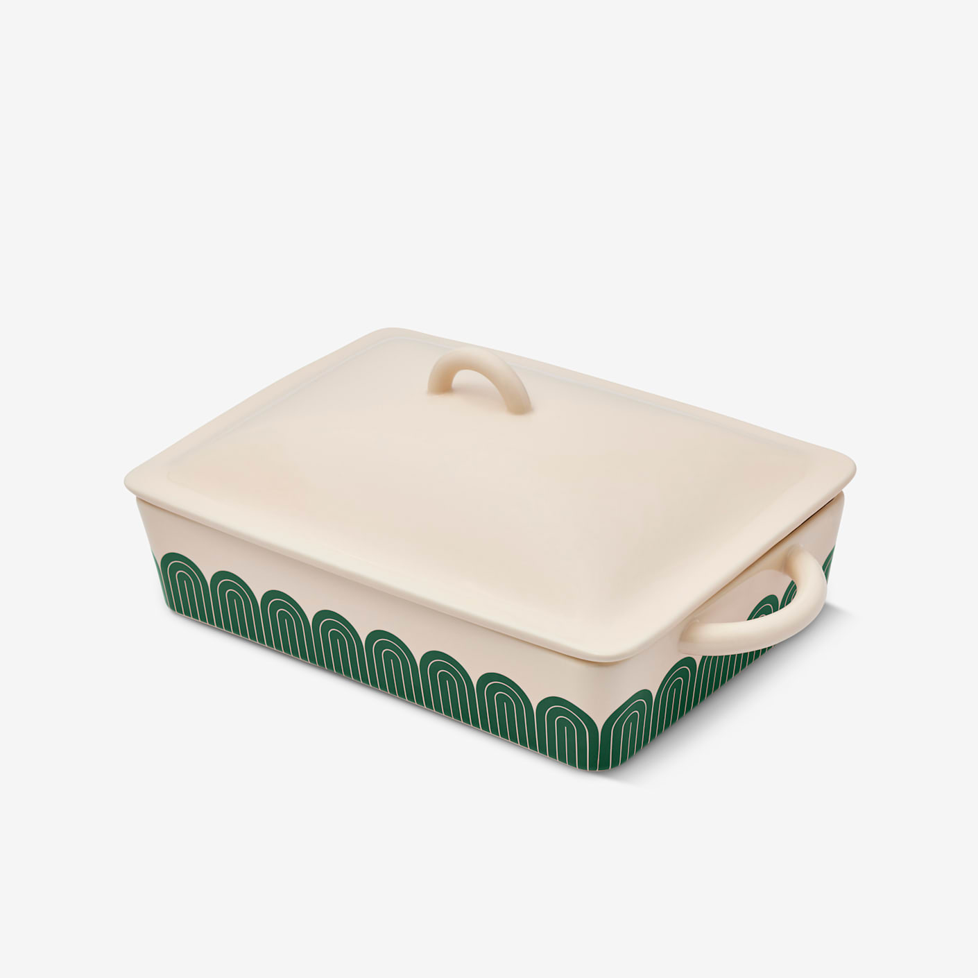 Great Jones Hot Dish with Lid 4Quart Ceramic Casserole Dish Bespoke Post