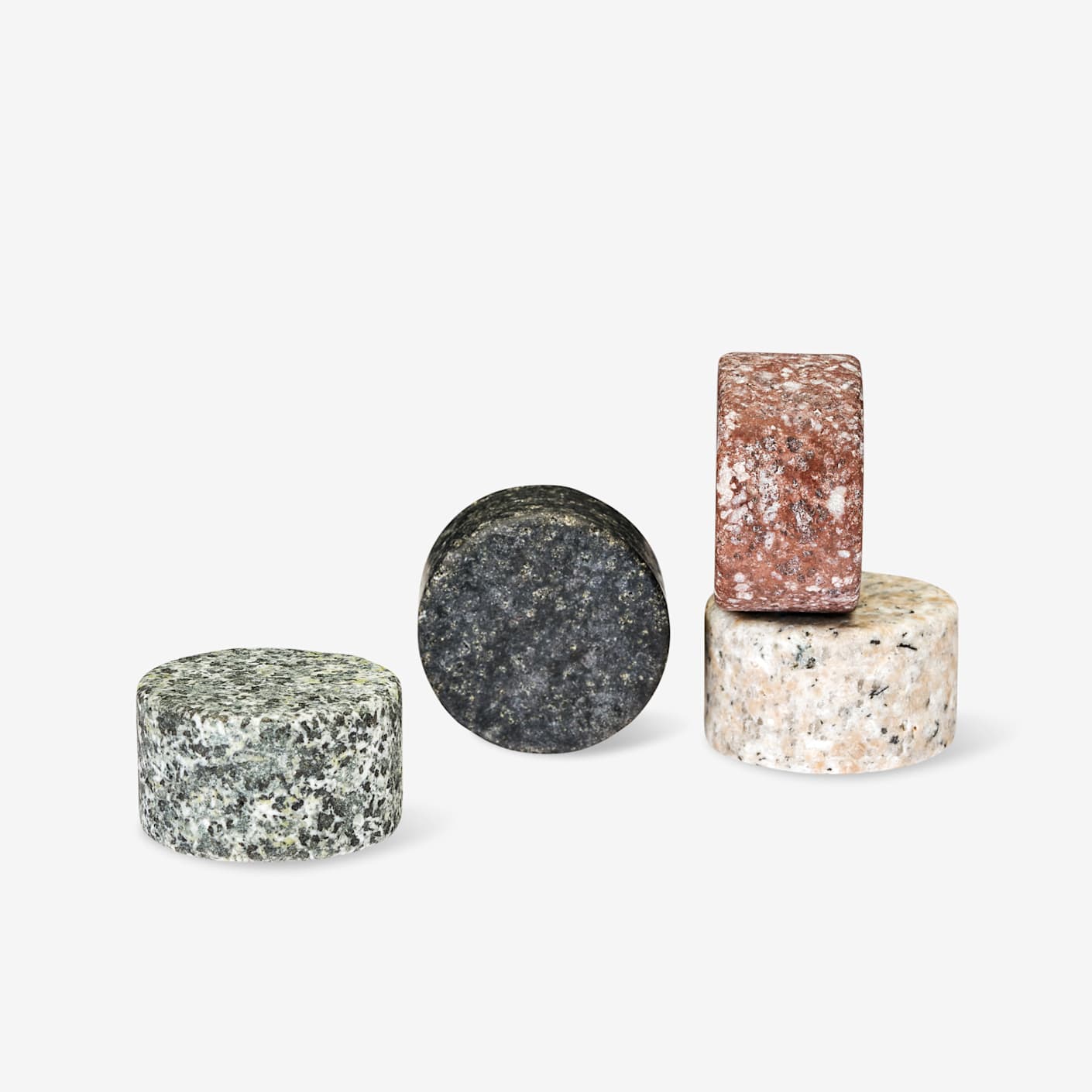 Viski Glacier Rocks Multi-Color Granite Chilling Stones - Set of 4 ...