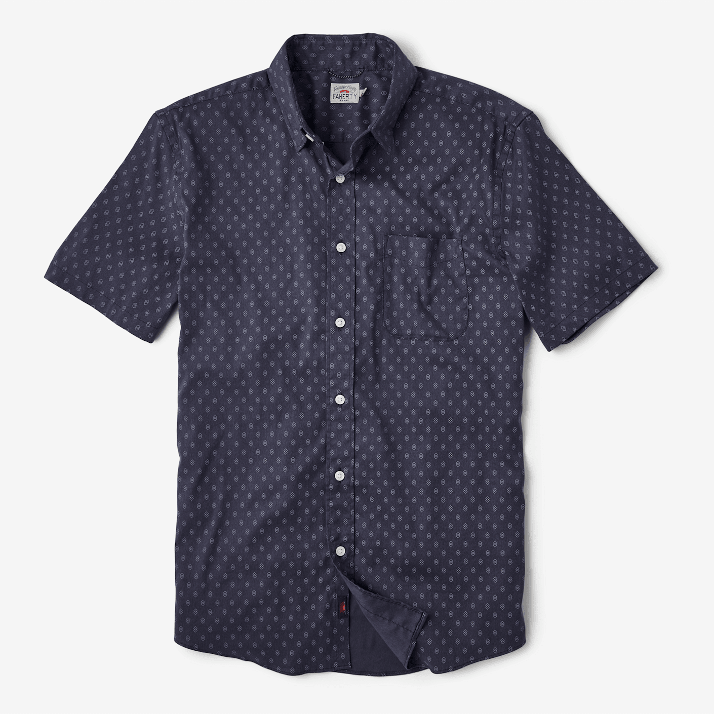 Faherty ShortSleeve Movement Shirt Bespoke Post