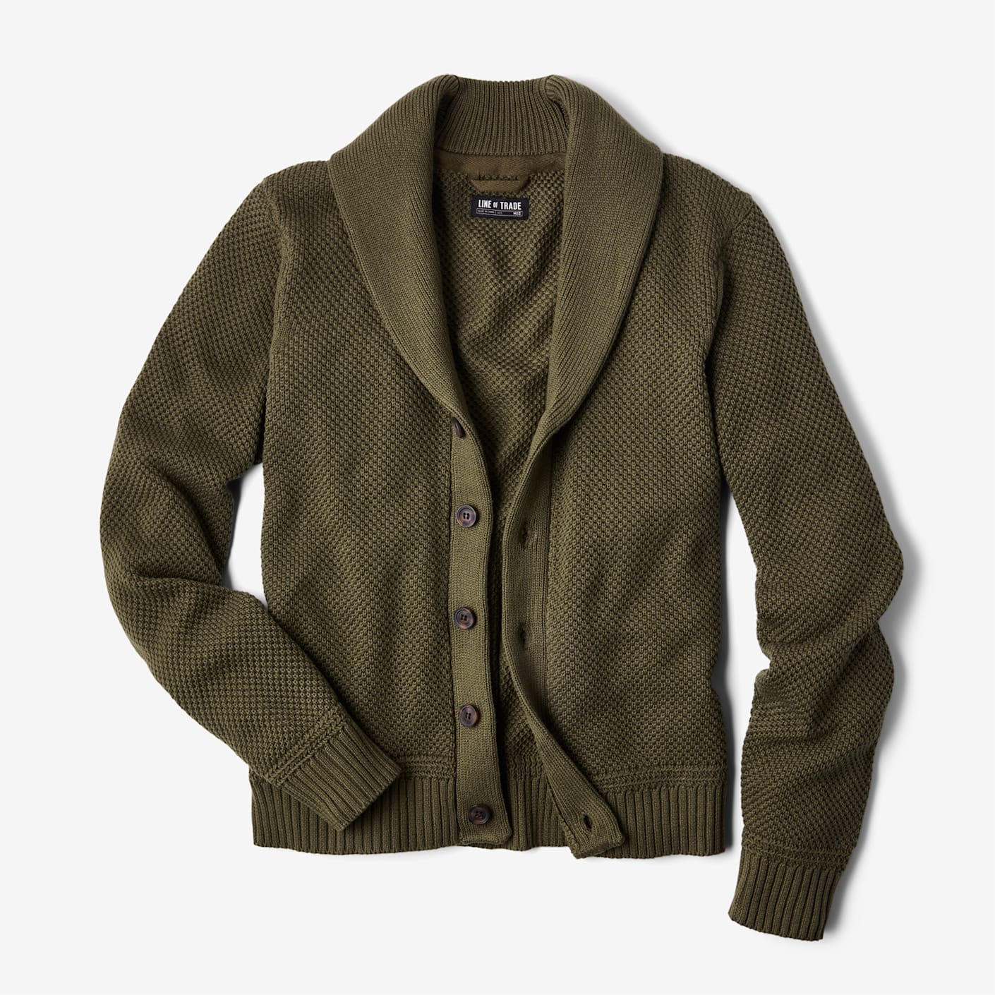shawl type sweater