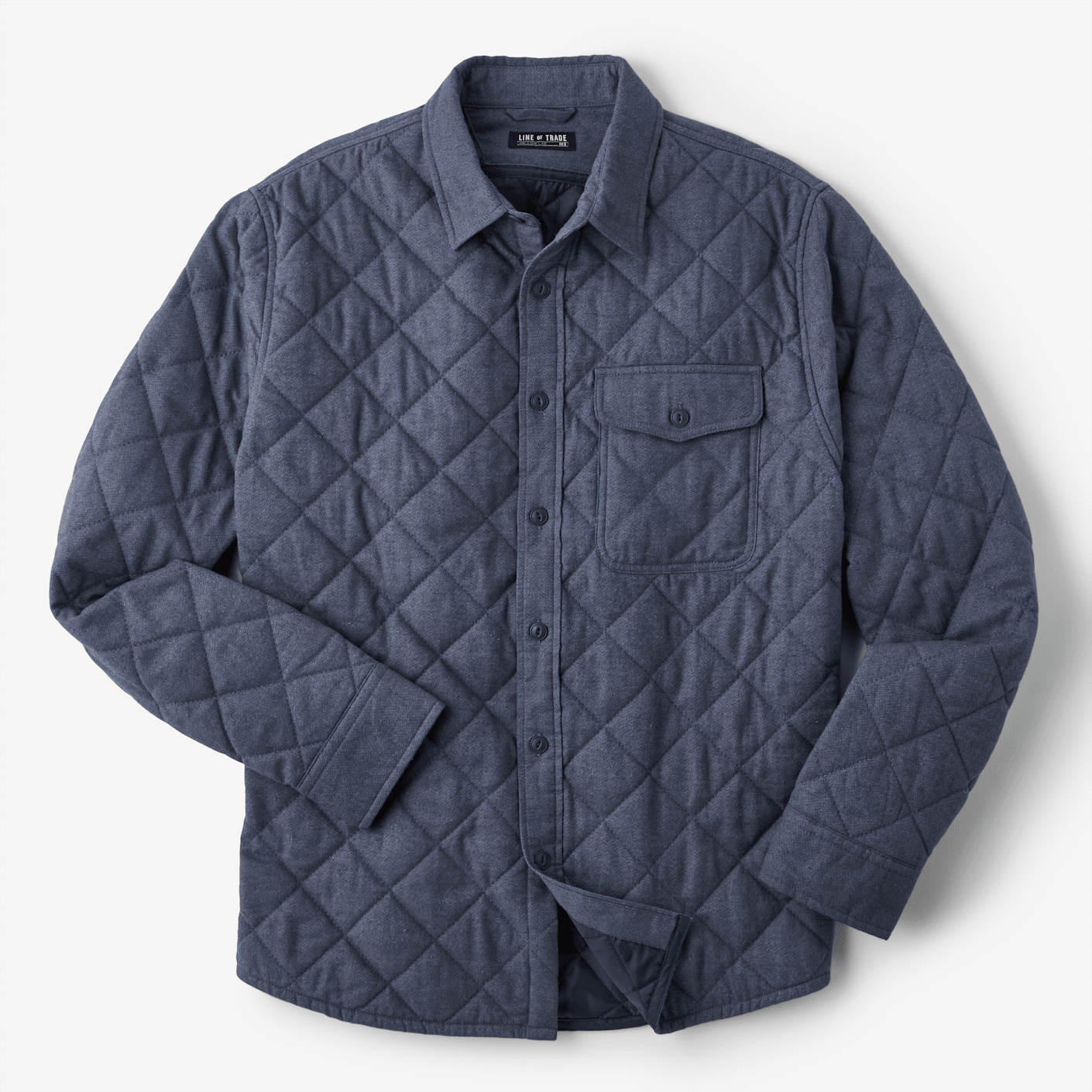 Ridge Quilted Flannel Shirt Line of Trade | Bespoke Post