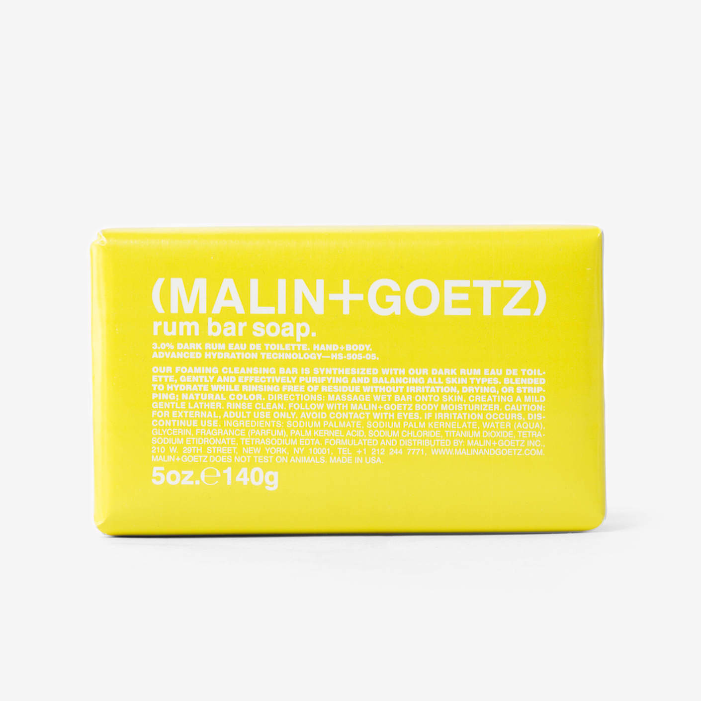 malin goetz rum bar soap