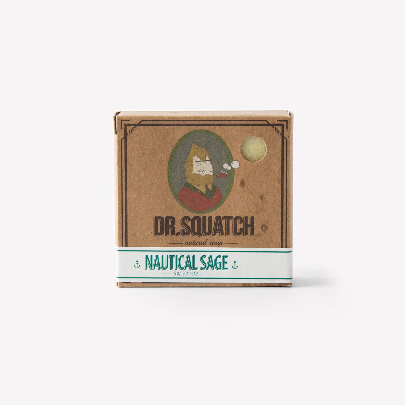 Dr. Squatch - Natural Bar Soap Nautical Sage - 5 oz. 