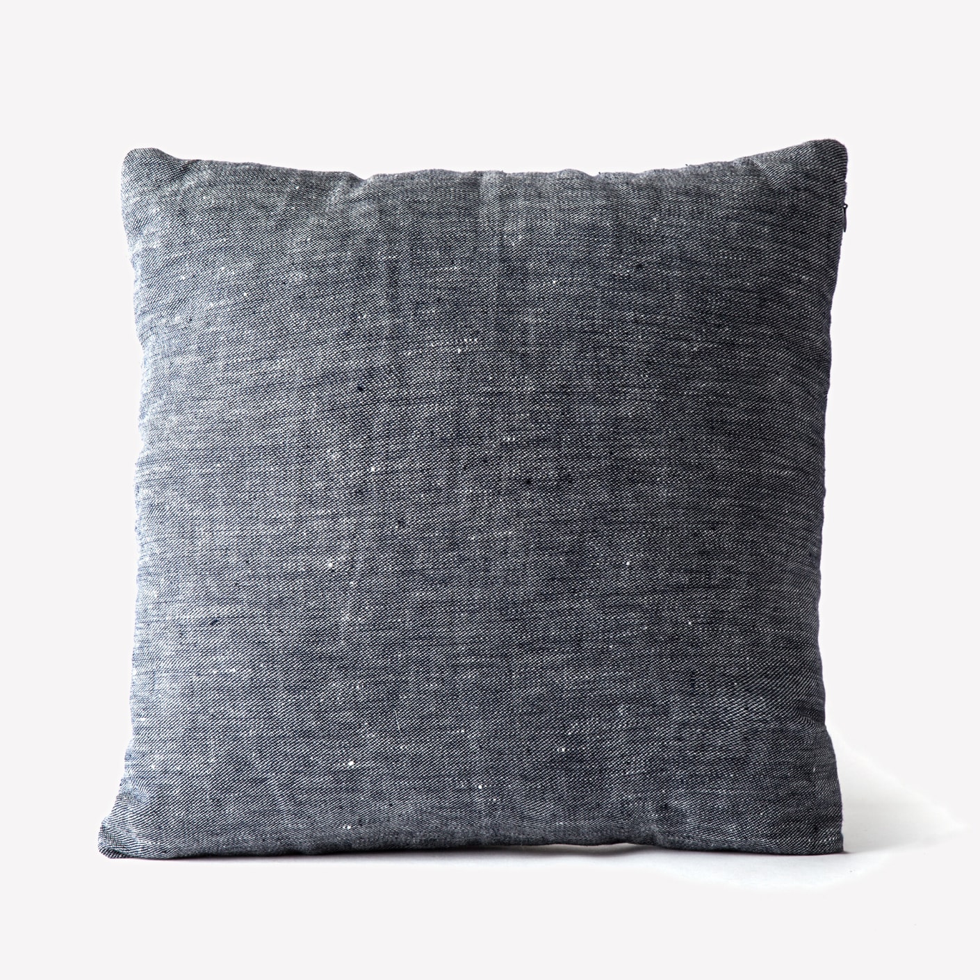 Fog Linen Linen Pillow Cover, Denim Bespoke Post
