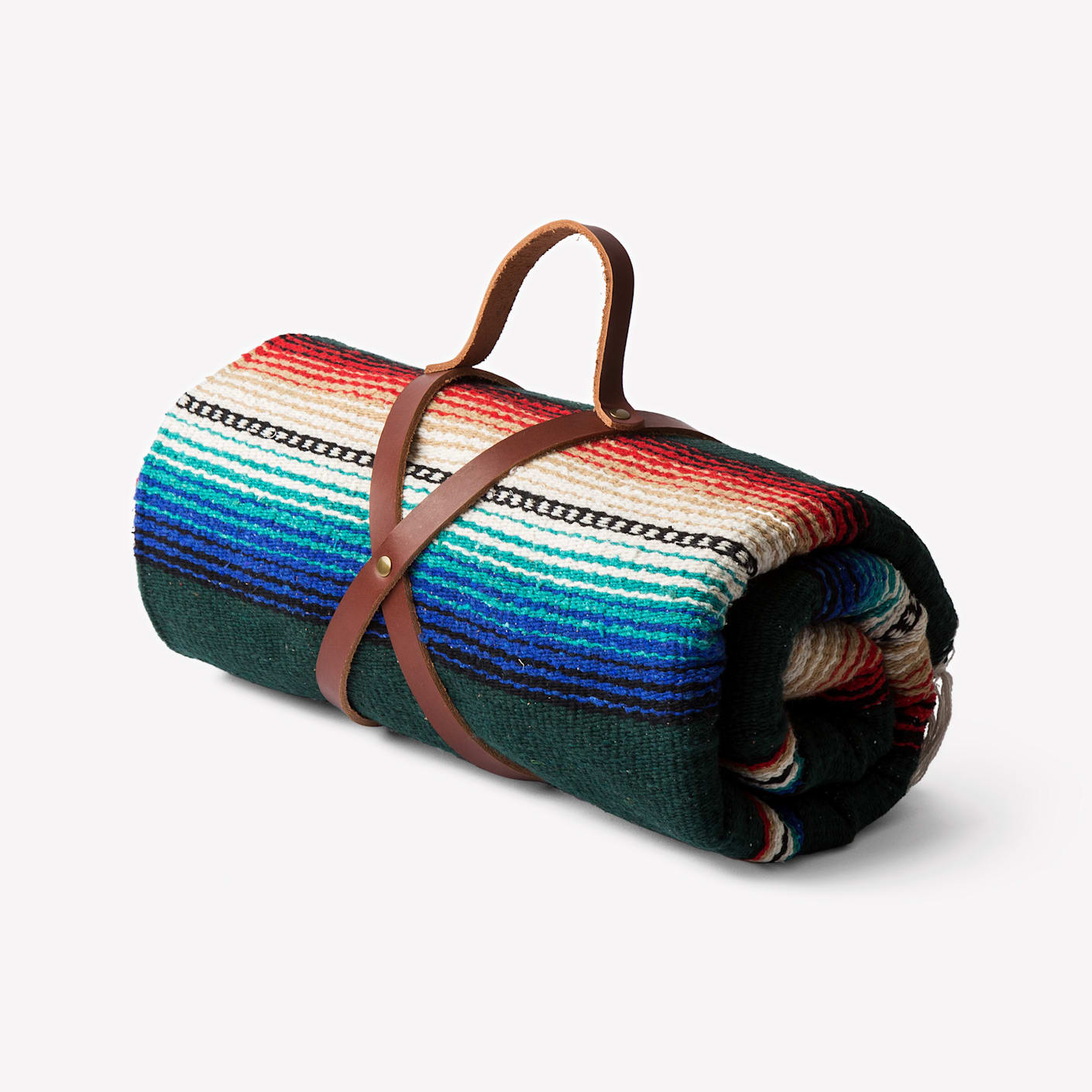 Leather Blanket Carrier Line of Trade Bespoke Post