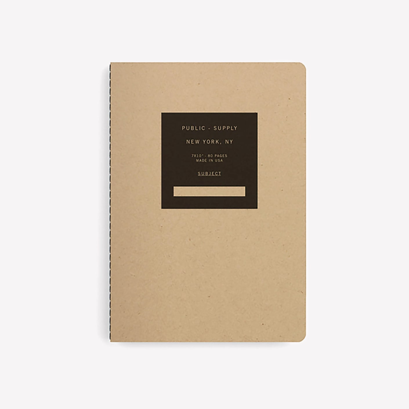 Public Supply Soft Cover Notebook | Bespoke Post