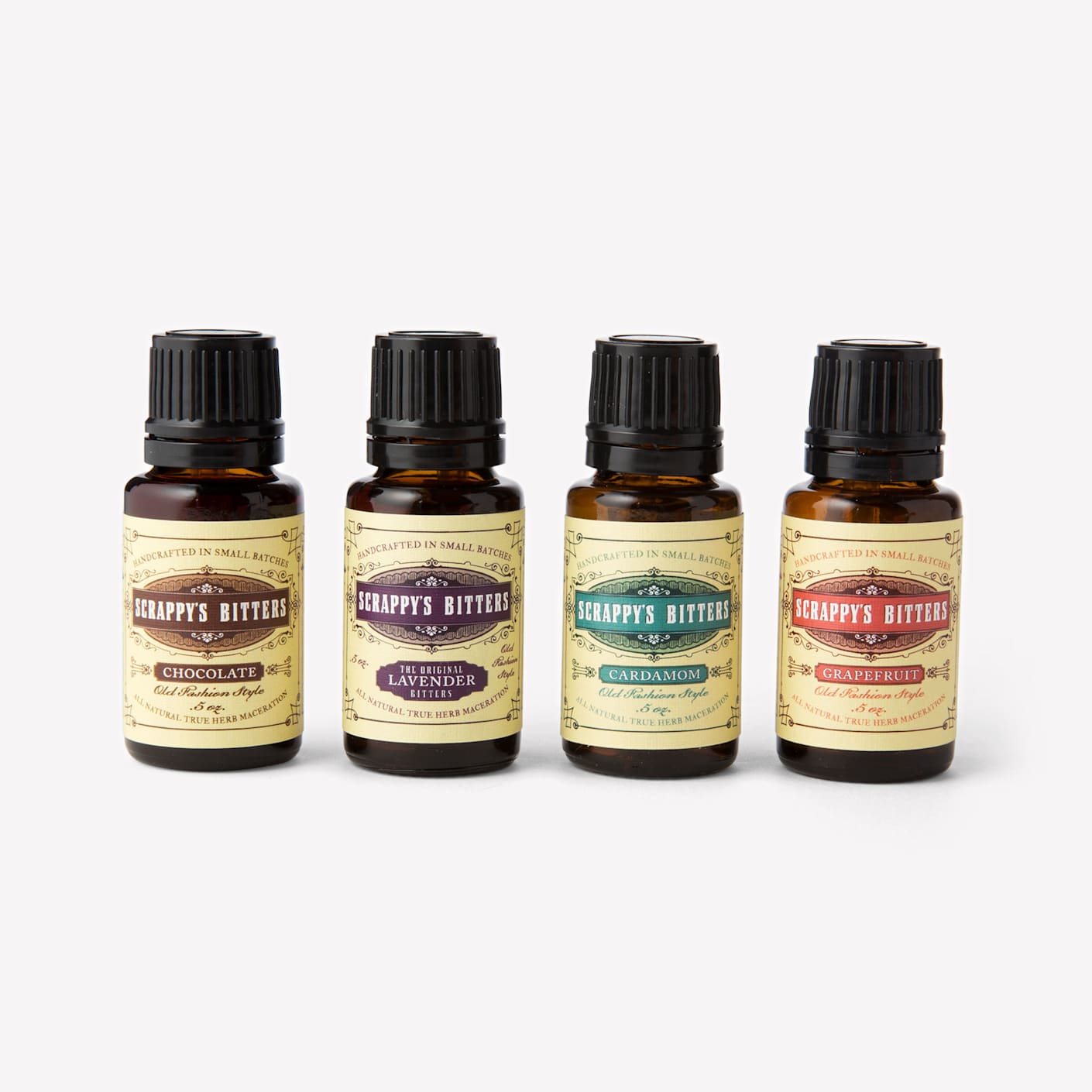 Scrappy's Bitters Scrappy's Exotic Bitters Sampler Quartet | Bespoke Post