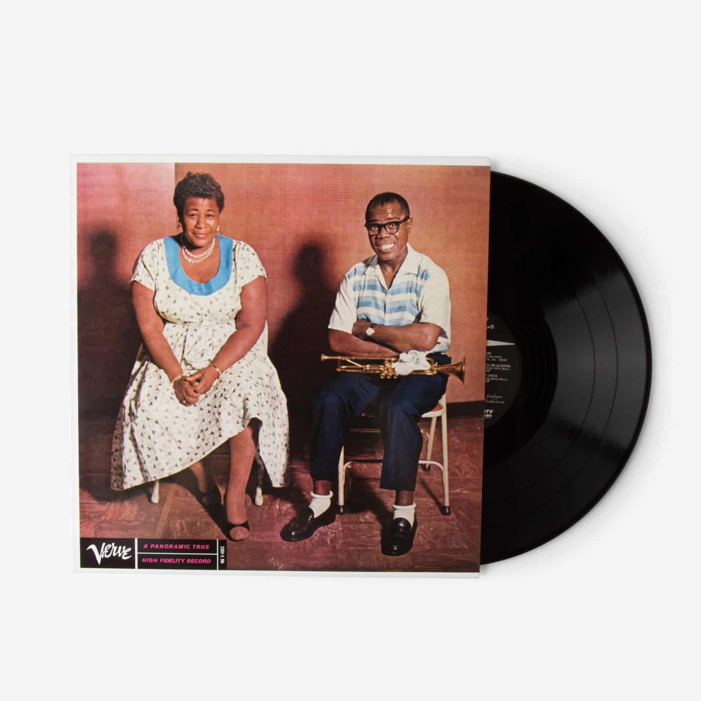 Ella Fitzgerald and Louis Armstrong Ella and Louis Vinyl Record