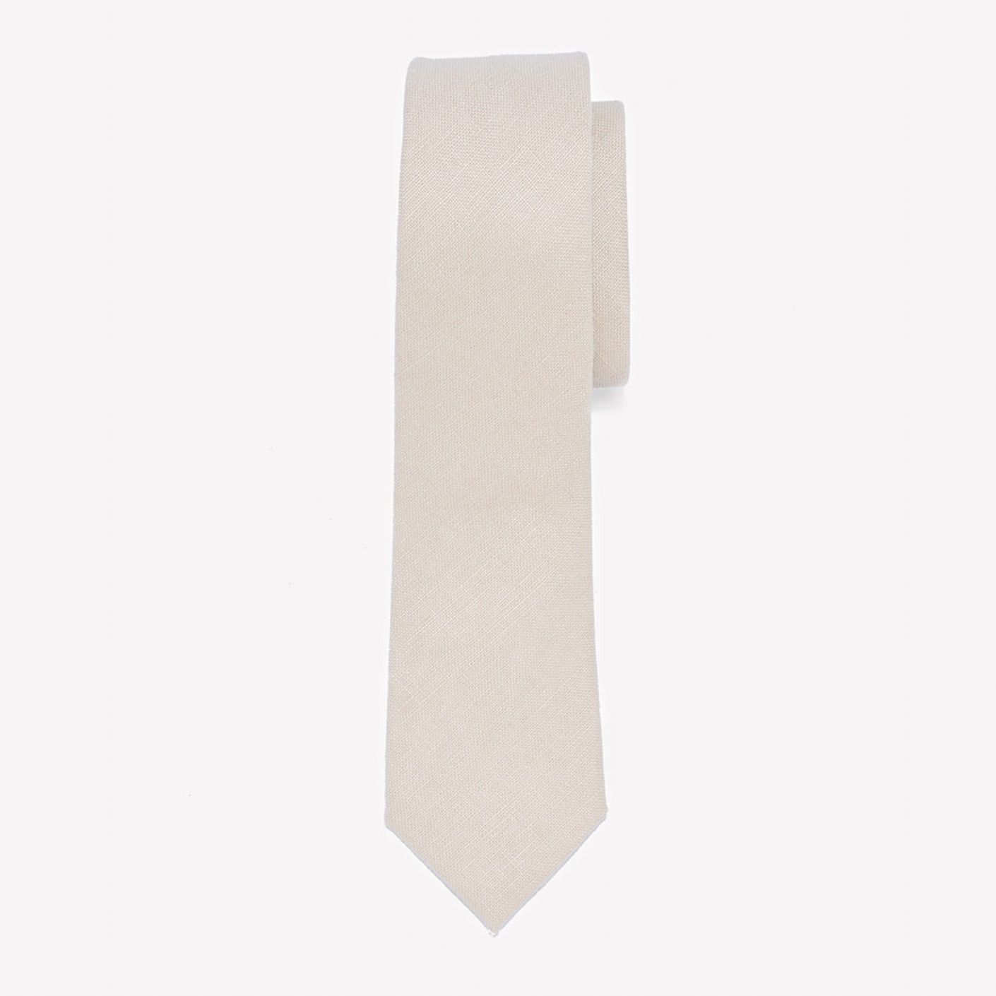Spectre Linen Spectre & Co. Khaki Linen Tie | Bespoke Post