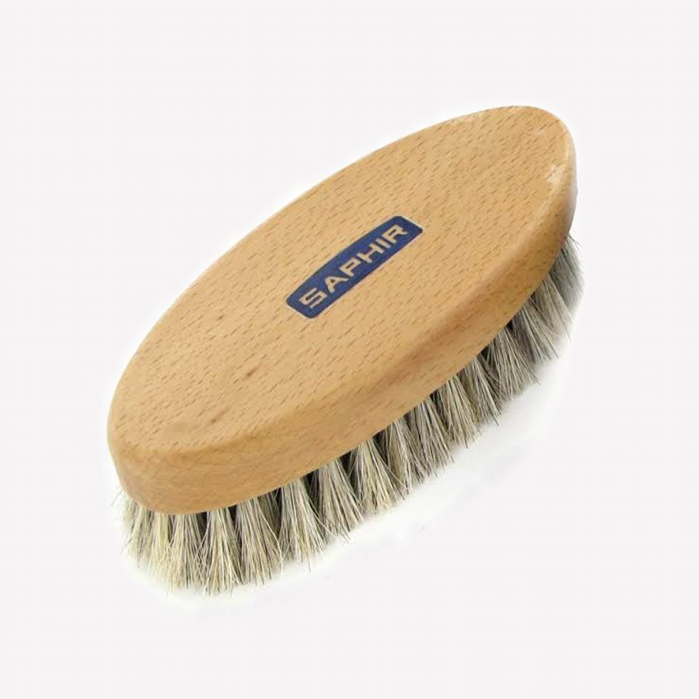 Saphir Palm Horsehair Brush, Neutral Bristles Bespoke Post