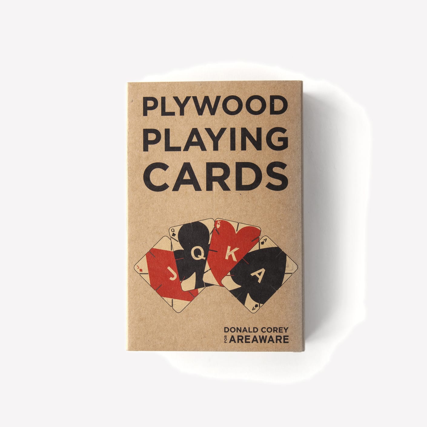 Areaware Plywood Playing Cards | Bespoke Post