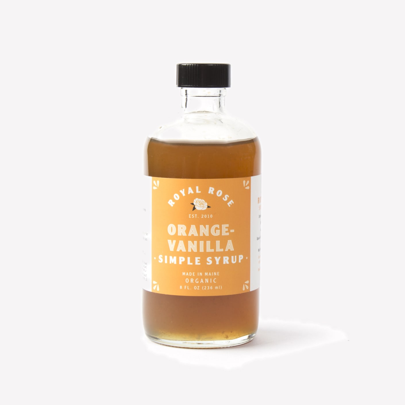 Royal Rose Syrups Simple Syrup, Orange Vanilla Bespoke Post