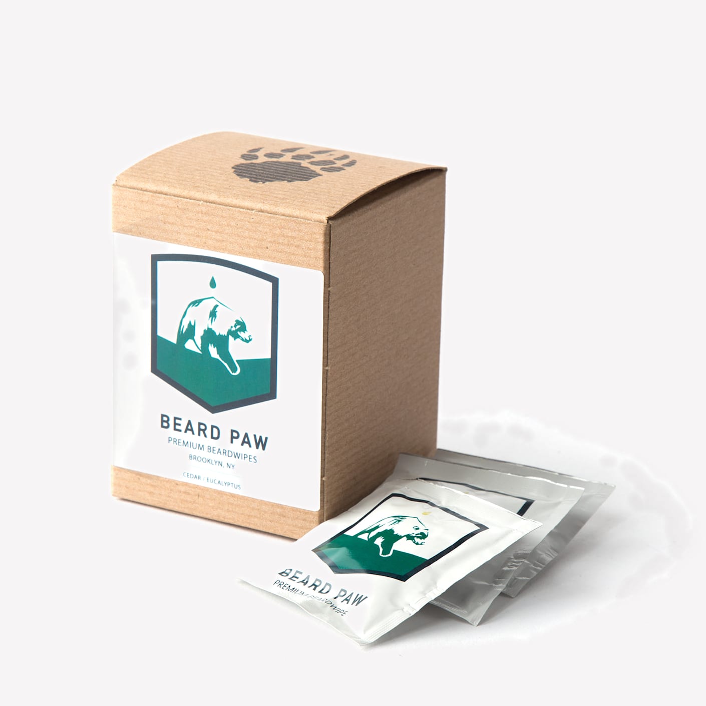 BeardPaw Premium BeardWipes 12Pack Bespoke Post