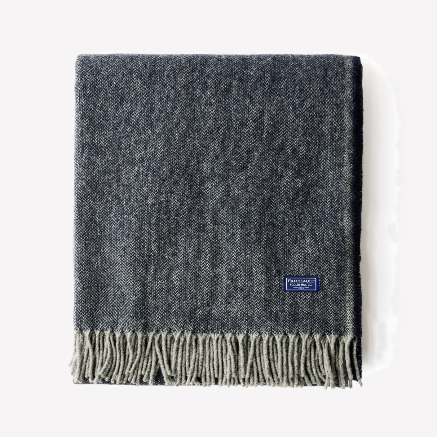 Faribault Mill Ashby Throw – Ink | Bespoke Post