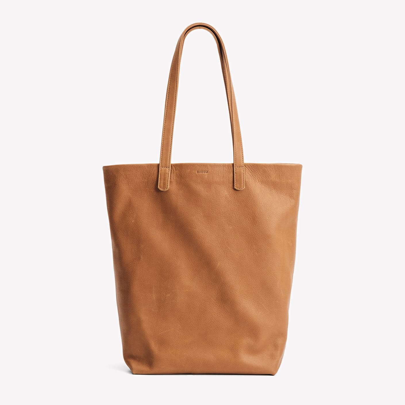 BAGGU Leather Tote Bag | Bespoke Post