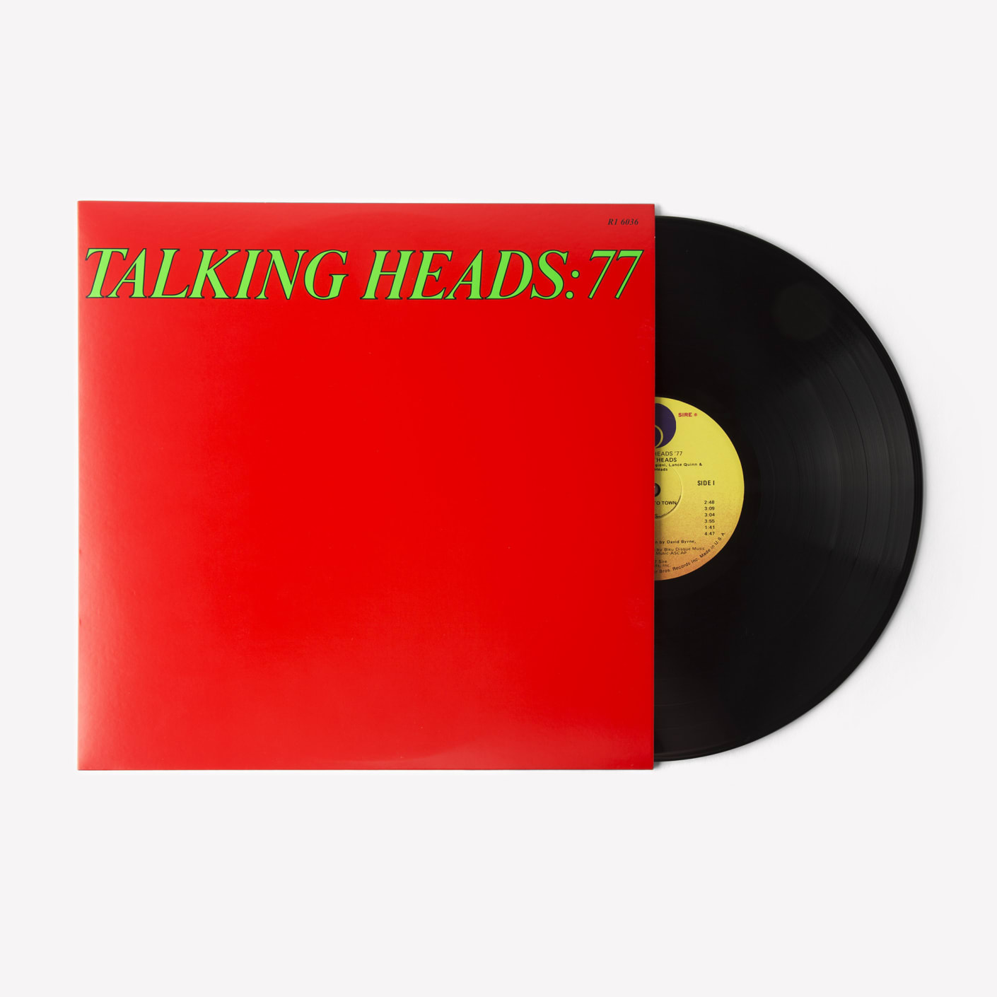 Talking Heads 77 Vinyl Record Bespoke Post