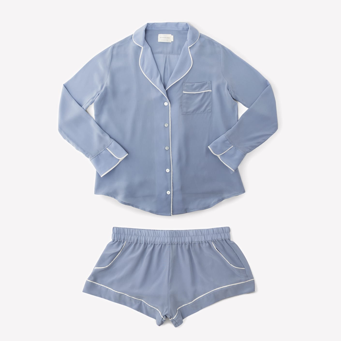 Maison Du Soir Bardot + Jaclyn Silk Pajama Set | Bespoke Post