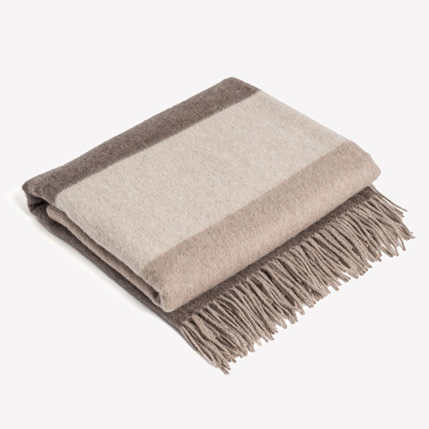 Parachute Striped Cashmere Throw Bespoke Post