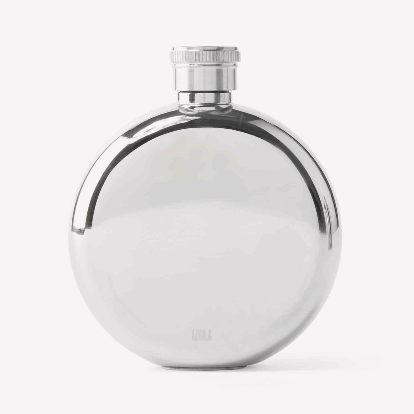 Izola Round Flask – Stainless | Bespoke Post