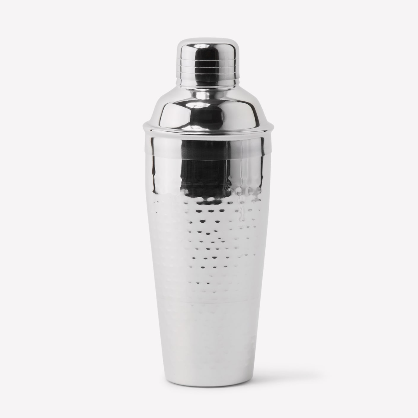 Viski Hammered Cocktail Shaker Stainless Bespoke Post