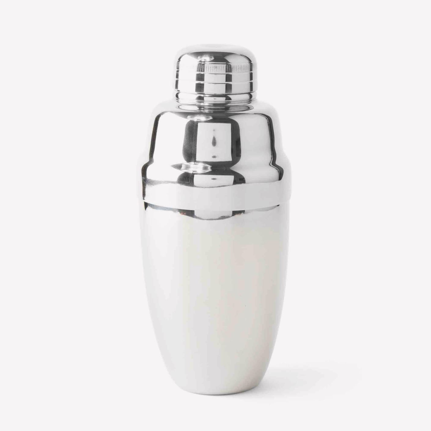 Viski Heavyweight Cocktail Shaker Silver Bespoke Post