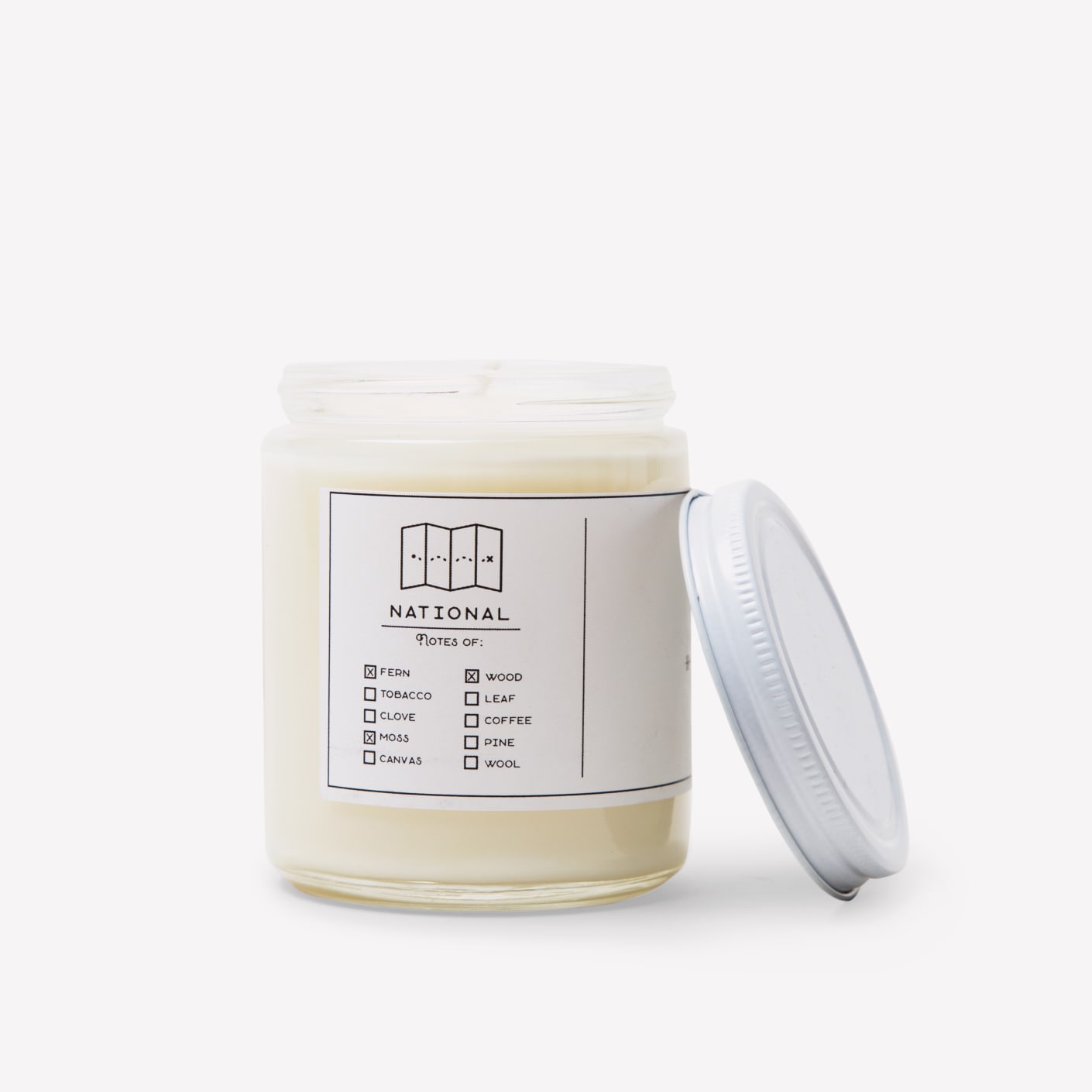 Damn Handsome Grooming Co. National Park Campfire Candle Bespoke Post