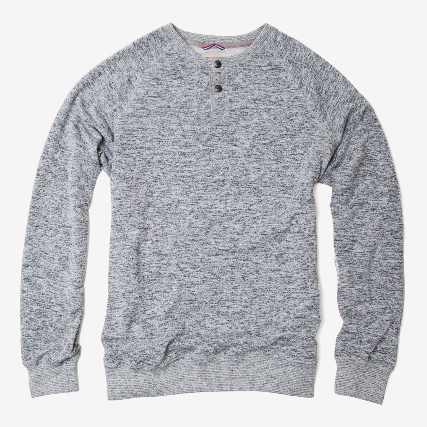 Iron & Resin Penton Henley Fleece, Heather Grey Bespoke Post